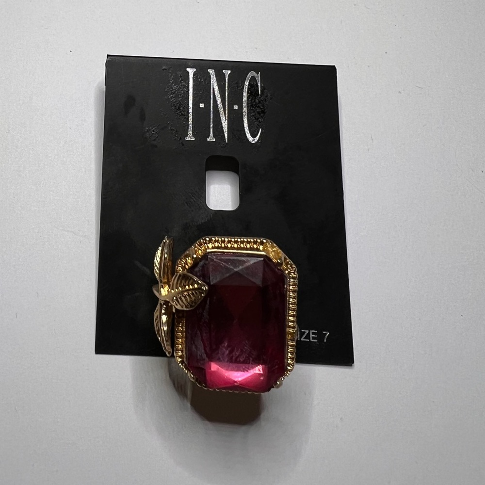 INC Purple Stone Ring